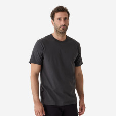Men's Cotton T-Shirt 100 - Grey Men's Cotton T-Shirt 100 - Grey