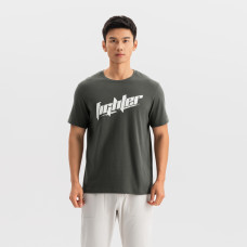 Men's Cotton Training T-Shirt Cosmeto - Ash Khaki Green Men's Cotton Training T-Shirt Cosmeto - Ash Khaki Green