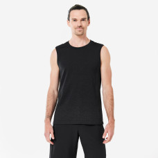 Men's Dynamic Yoga Seamless Tank Top - Black Men's Dynamic Yoga Seamless Tank Top - Black