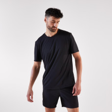 Men's Kiprun Run 100 Running T-shirt - black