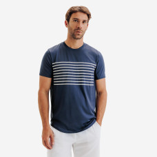 Men's Short-Sleeved Tennis T-Shirt TTS Essential - Blue