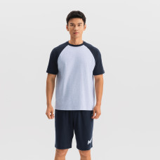 MEN TRAINING RAGLAN-SLEEVE T-SHIRT 520-pearl grey MEN TRAINING RAGLAN-SLEEVE T-SHIRT 520-pearl grey