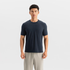 MEN TRAINING T-SHIRT NATURE AND BREATHABLE 500-ultra black MEN TRAINING T-SHIRT NATURE AND BREATHABLE 500-ultra black