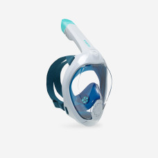 Adult's Easybreath Surface Mask with Acoustic Valve - 540 Freetalk Arctic Blue