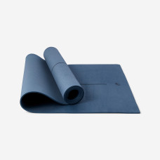 Beginner Yoga Mat 180 cm x 50 cm x 5 mm - Dark Blue