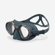 Freediving and spearfishing low volume anti-fog mask - 500 dual lv camo