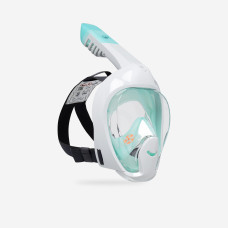 Kids' Easybreath surface mask XS (ages 6-10) - WITHOUT BAG - aquamarine green
