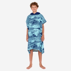 Kids' Surf Poncho 135 to 160 cm - 550 View blue