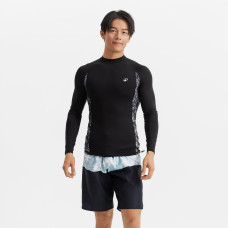 Men's surfing UV protection top BRUSH BLK