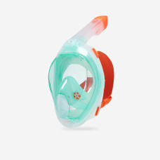 Surface snorkelling mask Easybreath + acoustic valve.(ages 10+) VERT