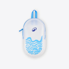 SWIMMING WATERPROOF POUCH 6L WAVE BLUE