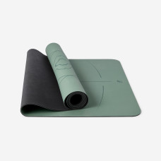 Ultra-Grippy Yoga Mat 185 cm x 65 cm x 4 mm - Dark Green