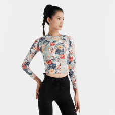 Women's long sleeve UV-protection surfing top 100 Sunny Glory