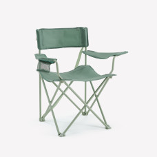 Comfortable folding camping chair, with armrests