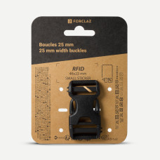 Backpack replacement buckle for 25 mm straps - double pin lock