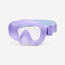 Diving ANTI-FOG mask, 100 Mono Comfort Mauve