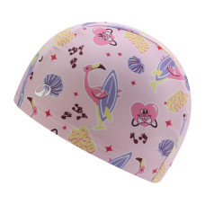 Fabric swimming cap size S, GROOVY PINK