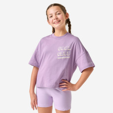 Girls' Oversize T-Shirt - Light Purple