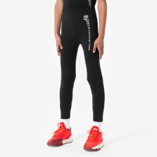 Kids' Basketball Base Layer Capri Leggings / Tights NBA - Black