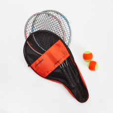 Kids' Tennis Set Essential 2 x 21 Rackets + 2 Balls + 1 Bag