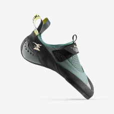 Men's climbing technical and flexible shoes, Vertika Soft green