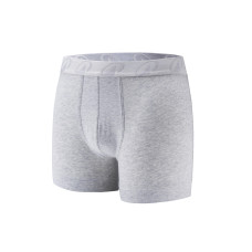 Men's Majority Cotton Boxers Twin-Pack - Grey/Khaki Green