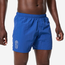 Men's swim shorts, Basic new blue