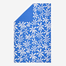 Microfibre Swimming Towel Size XL 110 x 175 cm - print countryside blue