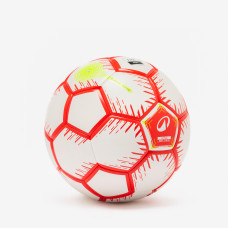 Size 4 Hybrid Futsal Ball - Neon Red/White