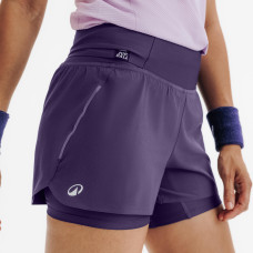 Women's Tennis Dry Hip Ball Shorts - Purple
