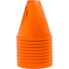 Inline Skating Slalom Cones 10-Pack - Orange Inline Skating Slalom Cones 10-Pack - Orange