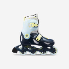 Play 5 Kids' Inline Skates - Blue/Lemon yellow Play 5 Kids' Inline Skates - Blue/Lemon yellow