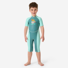 Baby UV-Protection Wetsuit green with SAVANNAH print Baby UV-Protection Wetsuit green with SAVANNAH print