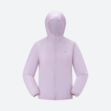 JUNIOR HIKING ANTI UV JACKET MH100 PURPLE