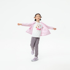 Kids anti uv jacket purple 2-6 years