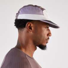 Men and women's running cap, Kiprun blue white purple