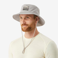 MEN'S ANTI-UV TREKKING HAT - TRAVEL 100 - GREY