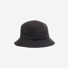 Round sun hat, black