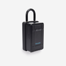 Combination padlock for car keys - black