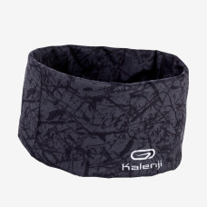 KIPRUN unisex running neck warmer/multi-function headband - black/camo/grey KIPRUN unisex running neck warmer/multi-function headband - black/camo/grey