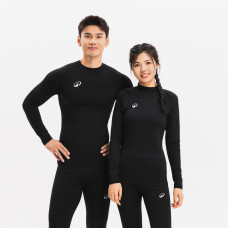 Adult Long-Sleeved Thermal Football Base Layer Top Keepcomfort 100 - Black