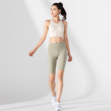 CN 920 LONG ZIP BRA EGGSHELL