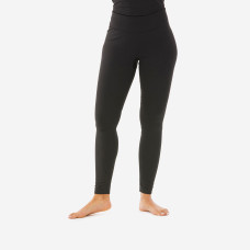 WOMEN'S SKI BASE LAYER BOTTOM - BL 500 - BLACK WOMEN'S SKI BASE LAYER BOTTOM - BL 500 - BLACK