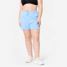 Women's Fitness Shorts with Pocket - Snow Blue