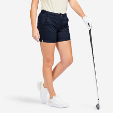 Women's Golf Chino Shorts - MW500 Navy Blue