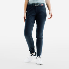 Women's Golf Cotton Chinos - MW500 Navy Blue