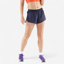 Women's Lightweight Running & Trail Shorts - KIPRUN Run 900 Light - Navy blue