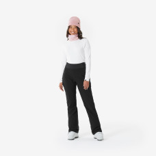 Women's Warm and Fitted Ski Trousers 500 - Black