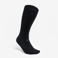 Adult Non-Slip Mid Football Socks Viralto II - Black Adult Non-Slip Mid Football Socks Viralto II - Black