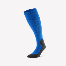 Adult Ski and Snowboard Socks 100 Plus - Blue and Black Adult Ski and Snowboard Socks 100 Plus - Blue and Black